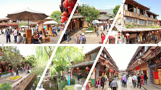 麗江の旧市街文化遺産世界遺産ライブラリ