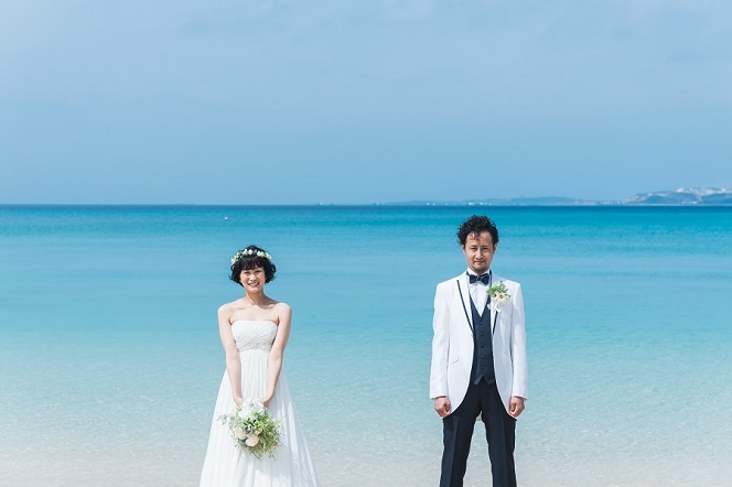 宮古島 お好きなビーチ＆周辺グリーンで撮影！ビーチフォトプラン◆120カットデータ保障 No.984