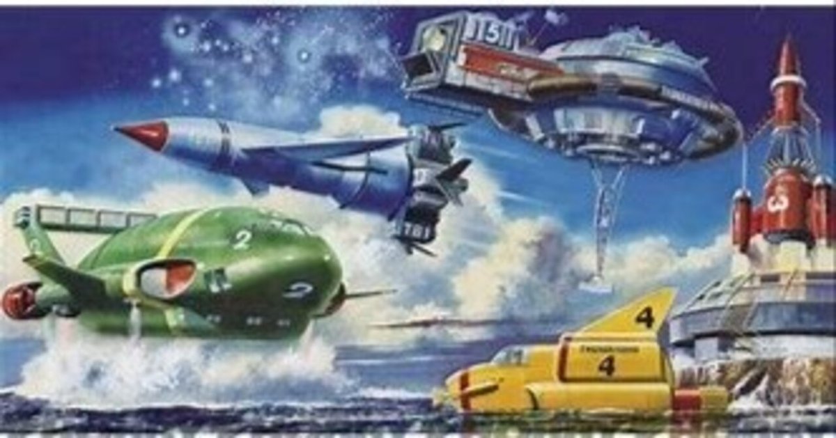 サンダーバード☆全5種セット☆リアルモデルコレクション☆アメリカUSA☆人形劇 - メルカリ