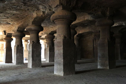 エレファンタ島の石窟寺院 世界遺産写真アールクリエーション