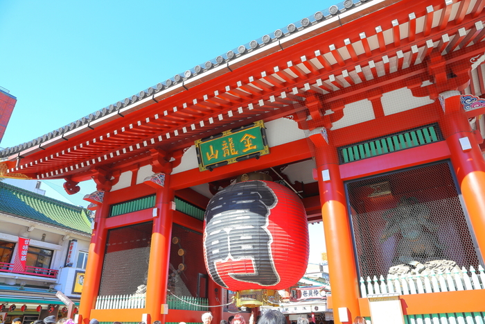 浅草駅 浅草寺境内 東側広場 休憩場所