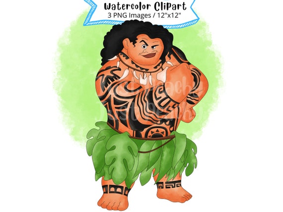 『モアナと伝説の海』より, マウイの歌唱シーンをお届け🎶, ⠀,