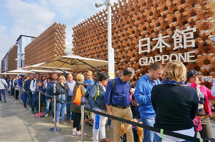 ちょっとだけ、ミラノ万博追記：日本館が大変なことに 』ミラノ イタリア