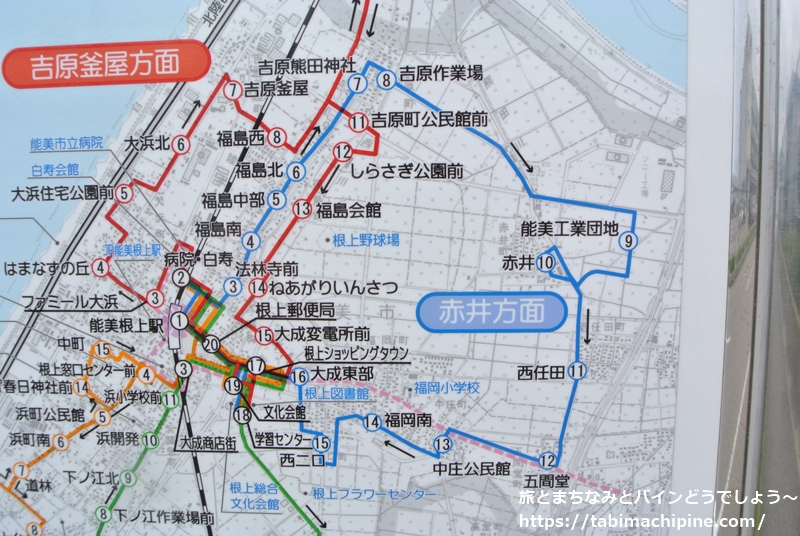 バス路線図