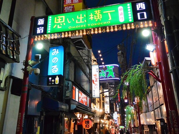 新宿区西新宿一丁目、思い出横丁 通称・小便横丁: 散歩と旅ときどき温泉