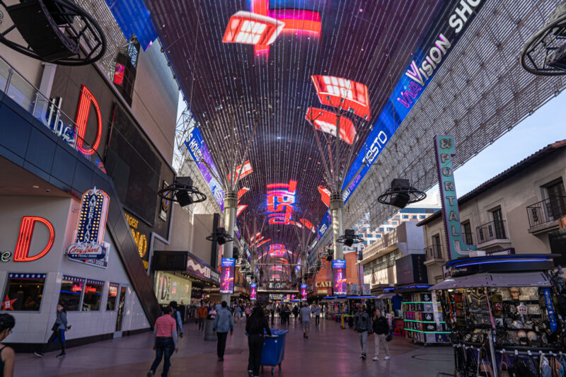 フリーモント・ストリート』はアトラクション満載！Noel's Travels