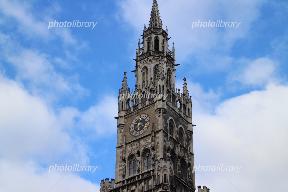 ミュンヘン、新市庁舎の時計塔から大展望