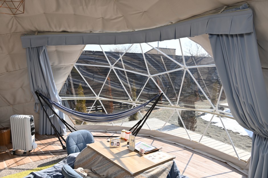 那須ハミルの森で秋の特別なグランピング体験