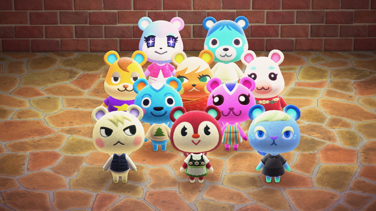 あつ森 夢番地公開島紹介哀愁漂う昭和の町並みを散歩するDream address release Animal