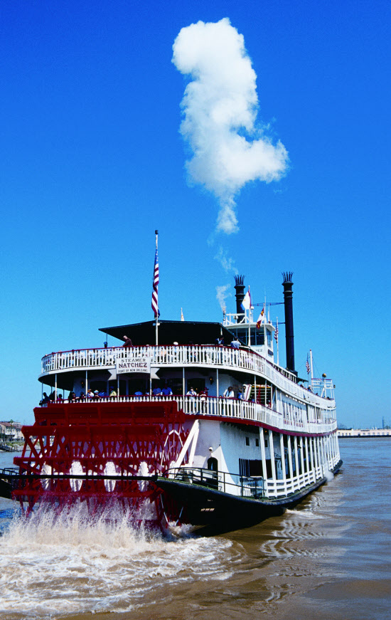 ニューオリンズ紀行 ミシシッピ川の連絡フェリーのクルーズを楽しむ - トラベル-ログ・ドット・ネット