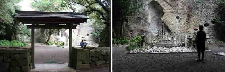 御神体から巨大な落石 花の窟神社 拝殿に落下、けが人なし
