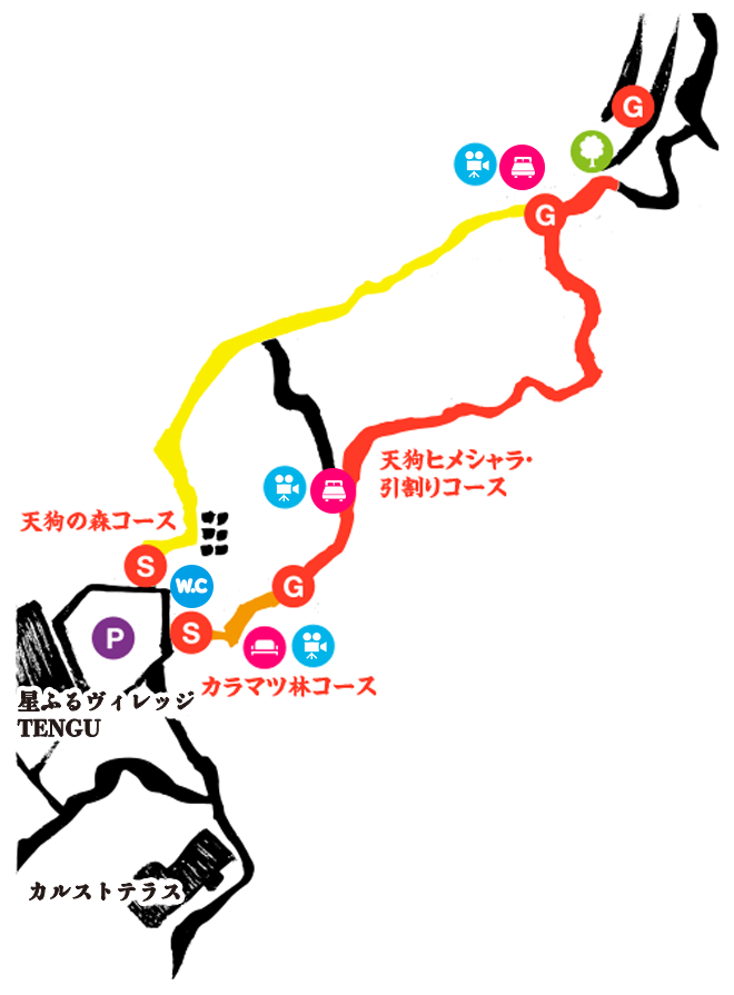 四国カルスト ―東西に約25kmに広がるカルスト台地は一年中四季を楽しめます―
