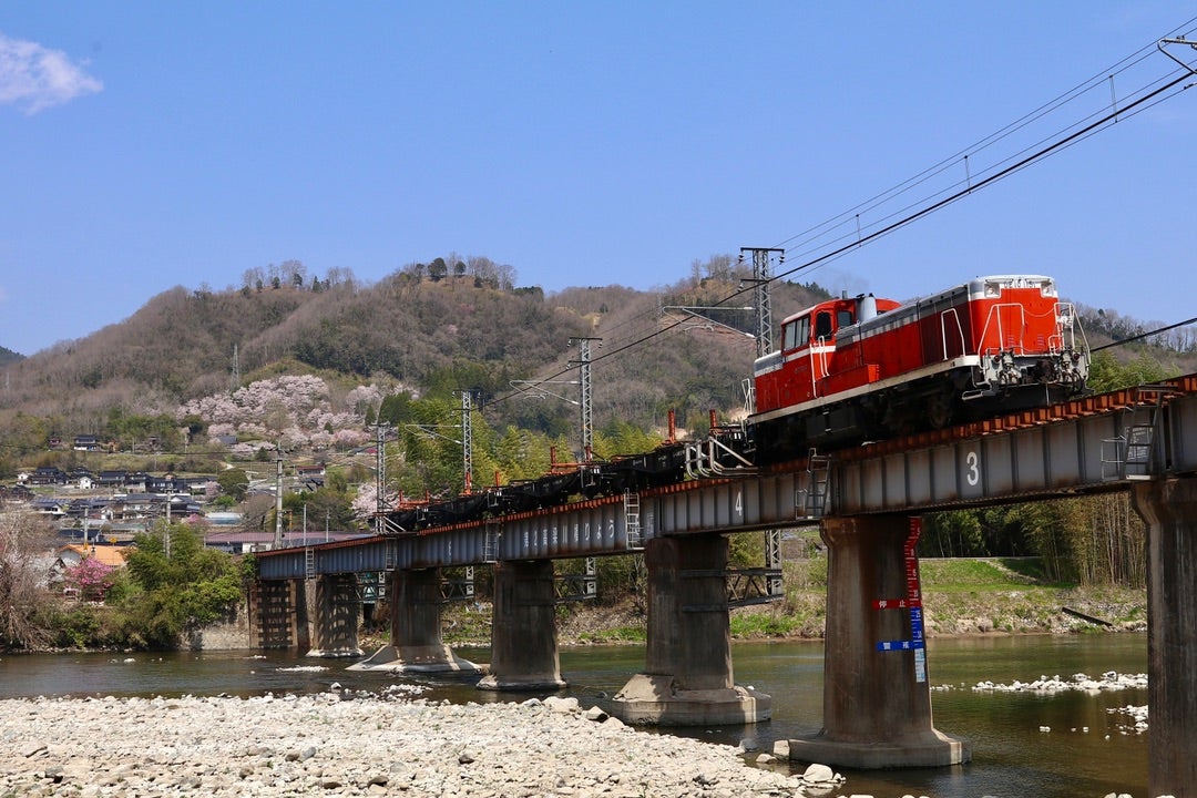 岡山伯備線DL工臨シリーズ河童雲水