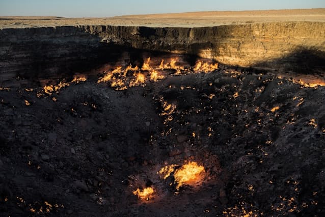 地獄の門、トルクメニスタン
