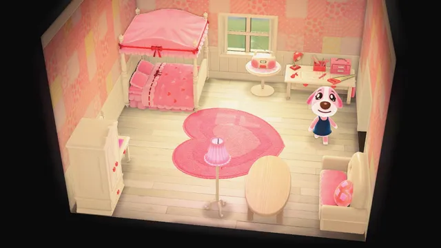 あつまれどうぶつの森𐂂 ペリーヌさまの別荘੯•`໒💕 ❤︎︎カフェ・DE・アイドル❤︎︎ 派手にするの楽しかった🤭🤍