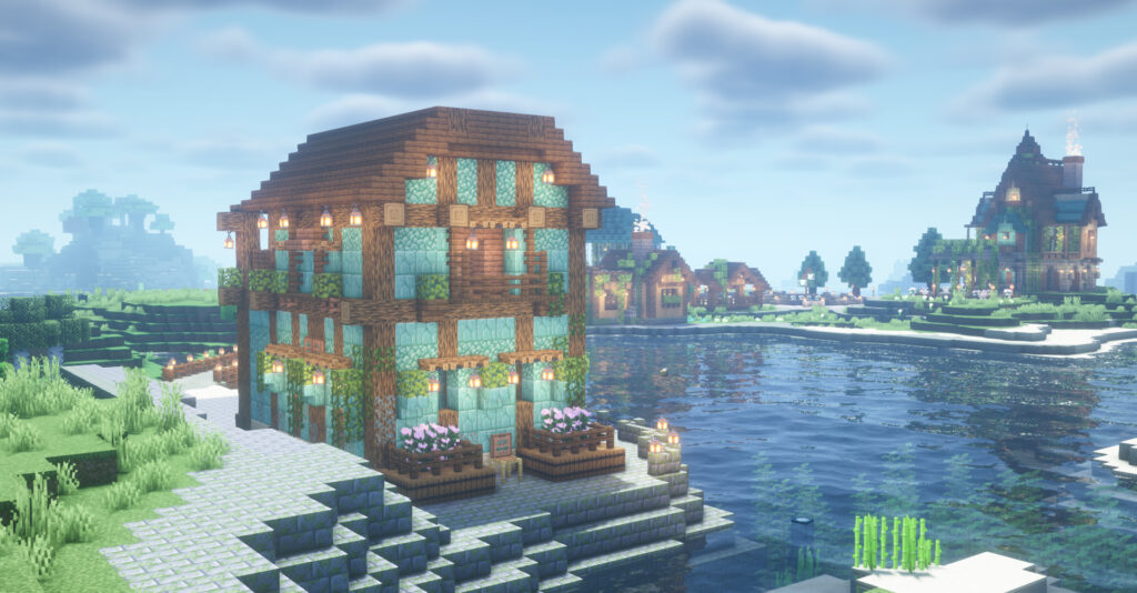 屋根のテクスチャってどうやるんだっけ？ : r Minecraft