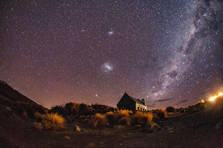 NZの冬の7月、8月の夜明け前なら町の中からでも肉眼で見れる4つの星NZブリーズBlog