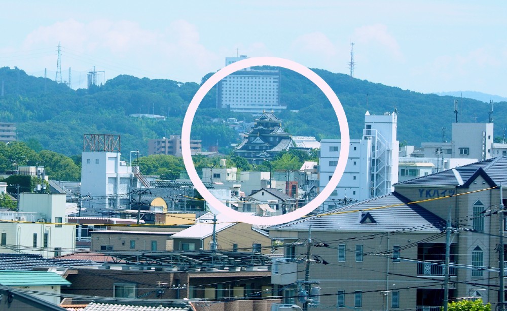 新幹線から見える城〜山陽新幹線編