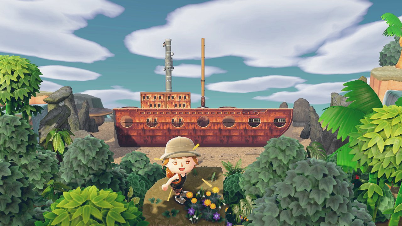 あつ森 海賊船を作ってみたこころぐゲーム