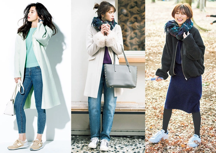 秋の旅行コーデ17選 スニーカーなら疲れにくい！ おしゃれで歩きやすい大人コーデ –CBK