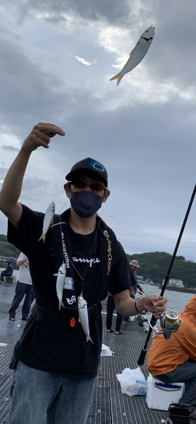 豊浜漁港アジ サビキ釣りかめや釣具