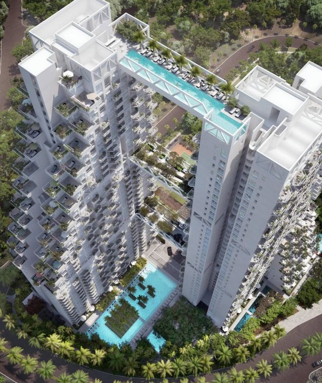 高層ビルの上のナイトプール『Paradiso Azzurro高千穂マサキ』 - Cluster