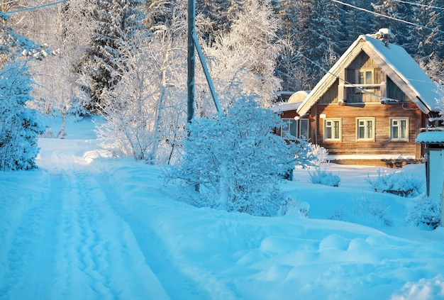 冬のコテージ貸別荘 ハイドコテージ