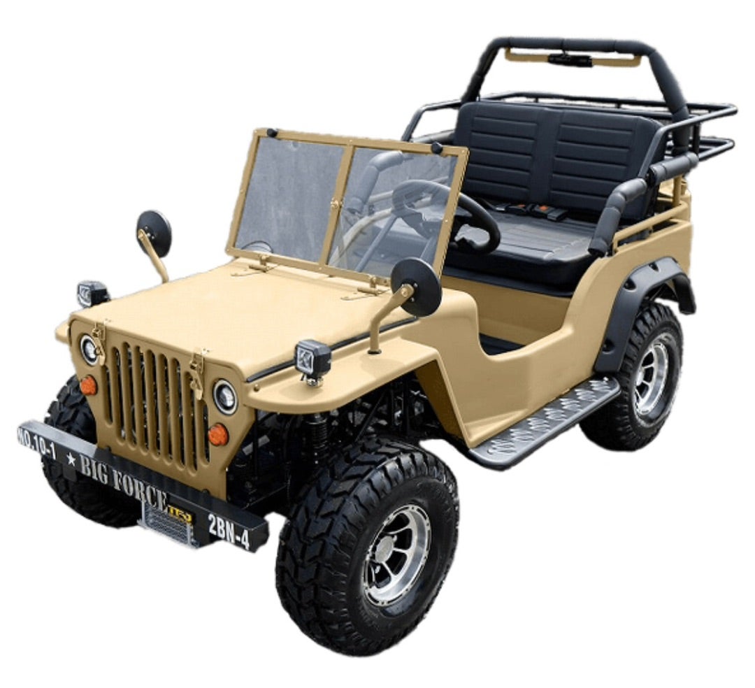 ビッグフォース日本ミニジープメーカー トライクファクトリージャパ ミニジープ、ビッグフォース、 リトルフォース トライクファクトリージャパン