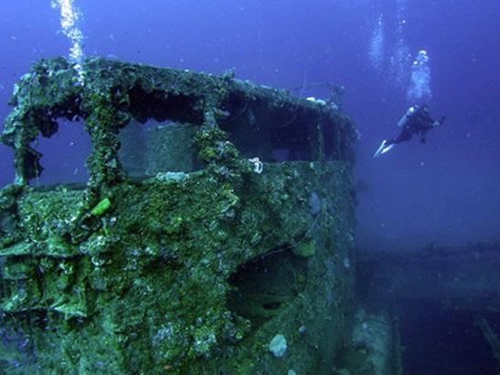 73年前の戦場へトラック諸島でDIVE！ 限界深度60mの世界！！～駆逐艦 追風 OITE ～』チュック