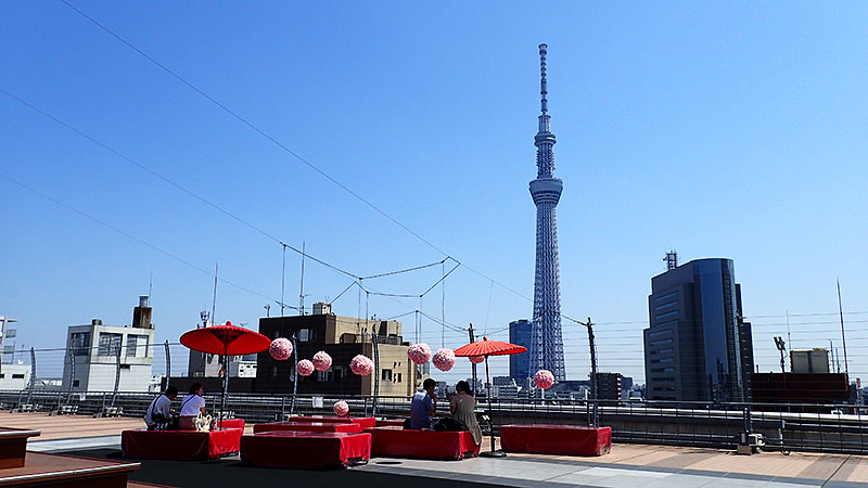 浅草千束通り商店街・奥浅草お休み処への行き方 直行コースとむりん Logbook