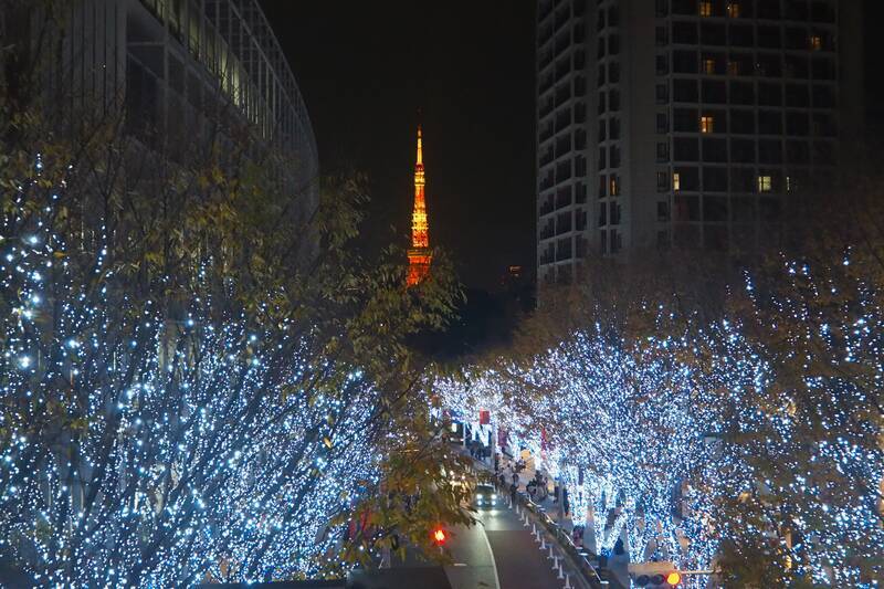 六本木けやき坂通りイルミネーション 2024のイベント情報 開催期間・開催場所・行き方・景色