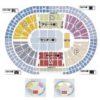 2025 「みんなで自己ベスト!!」アリーナ座席表小田和正さん追っかけヨメの付き人のたわ言