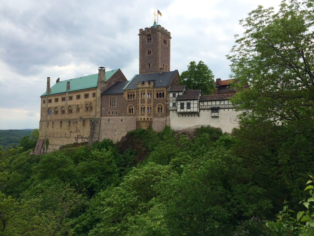 旅のヒント ５ドイツ中部の世界遺産ヴァルトブルク城 アイゼナハ