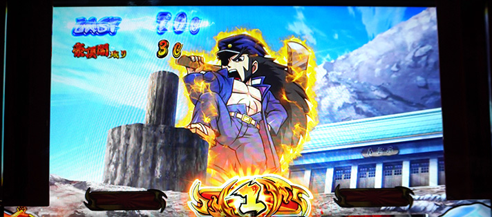 押忍！番長4 終了画面やモード・ポイントの示唆