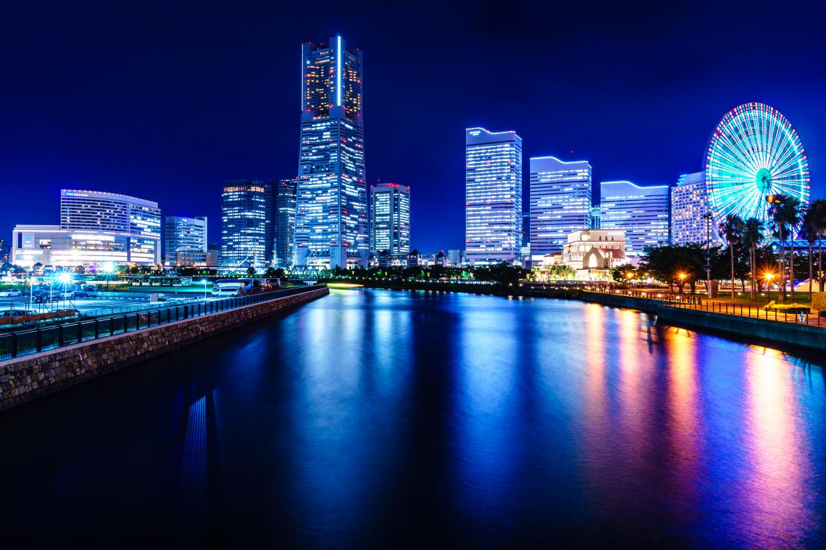 夜景写真家 犬飼誠人監修 神奈川県横浜市中区の夜景 万国橋夜景Navi
