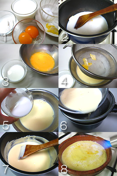 スペイン伝統菓子 クレマ・カタラーナ Crema Catalanaの作り方・レシピ