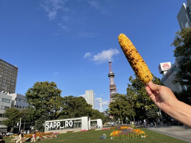 大通公園名物「とうきびワゴン」は4月下旬～10上旬に登場！夏から新鮮な生とうきびに！ - 北海道のじかん