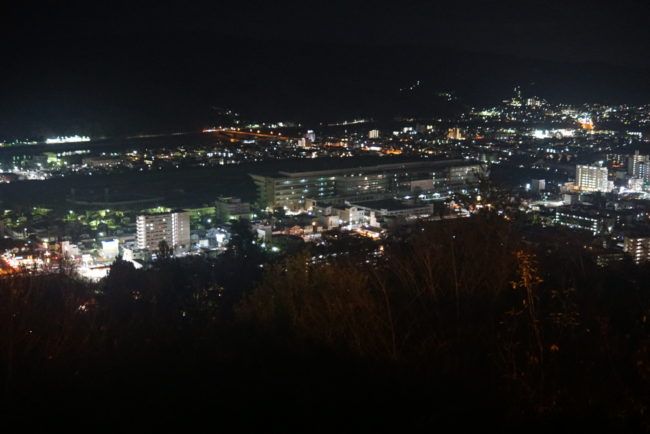 不動沢橋 磐梯吾妻スカイラインの夜景福島県福島市-こよなく夜景を愛する人へ