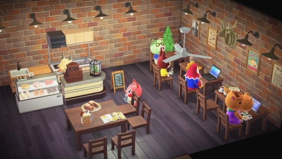 かわいい子たちに癒される！あつ森ハッピーホームパラダイスカフェでのまったり時間☕️