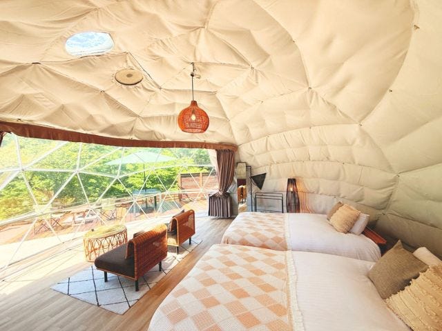 九州・佐賀 人気グランピング施設「ザランタン三瀬高原」OPENから2年で宿泊者数1万人を突破！顧客満足度10点満点中8.9点！株式会社ダイブのプレスリリース