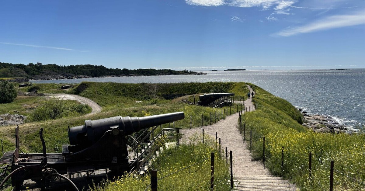 スオメンリンナ島 - バルト海を見渡す水辺の要塞 - フィンランドでハイキング観光