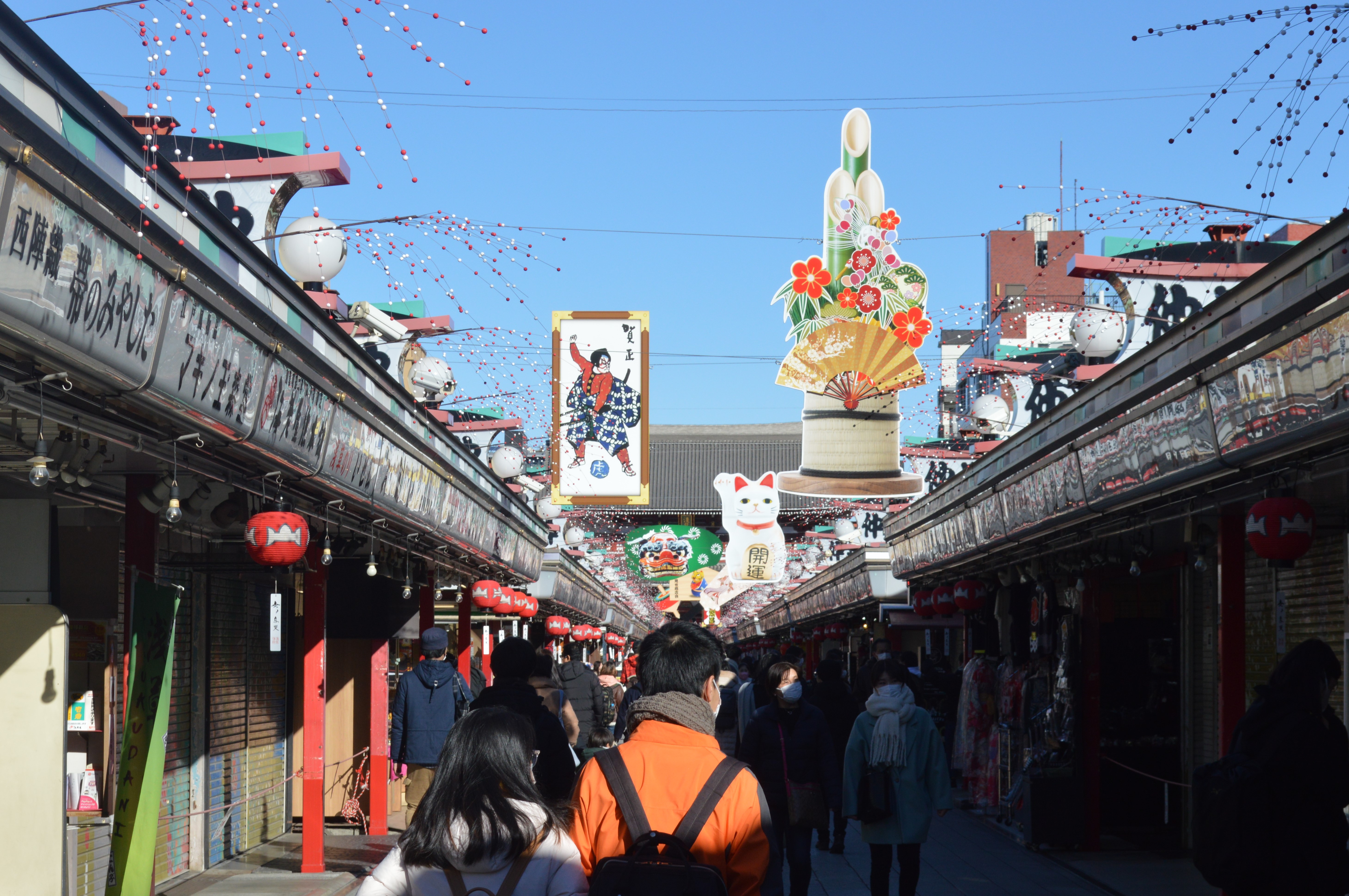浅草 西参道商店街 日本初！浅草スマートニュース