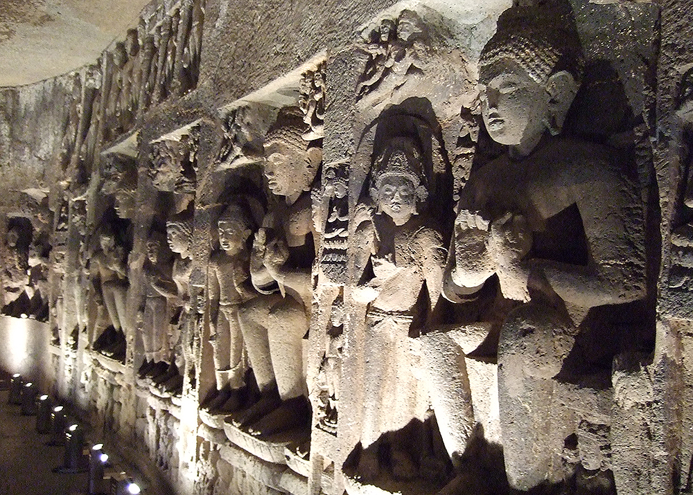 エローラ石窟寺院-亜州古寺巡礼千年寺院 専称寺