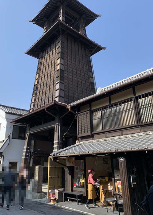 川越市 時の鐘 鐘つき堂