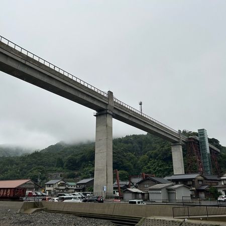 土木遺産の「余部鉄橋」Zenpaku