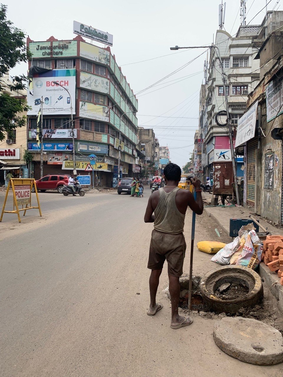 181,646 インド 街 Stock