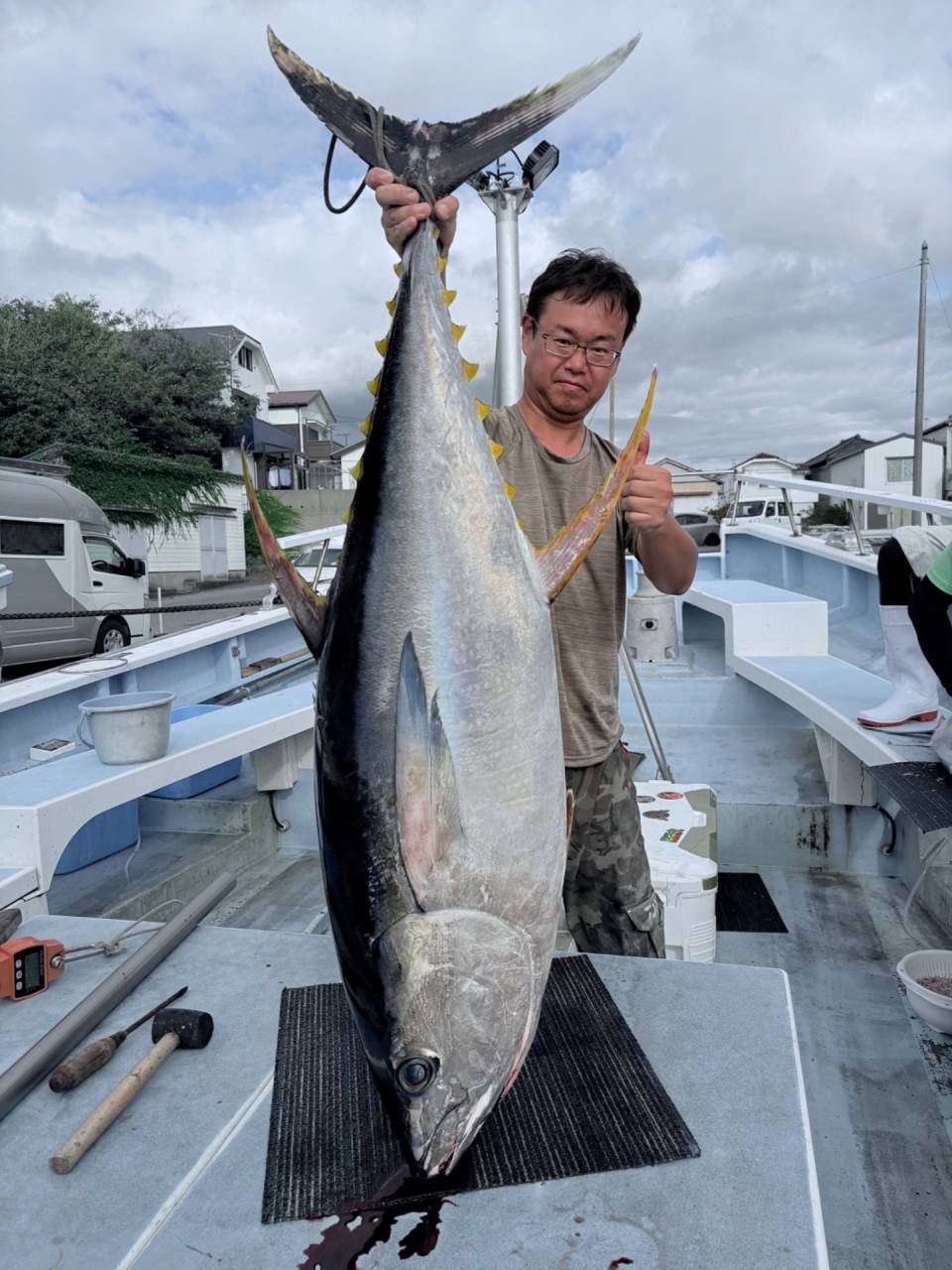 千葉県唯一 イカダ釣りで黒鯛をゲット！Let' fishing!