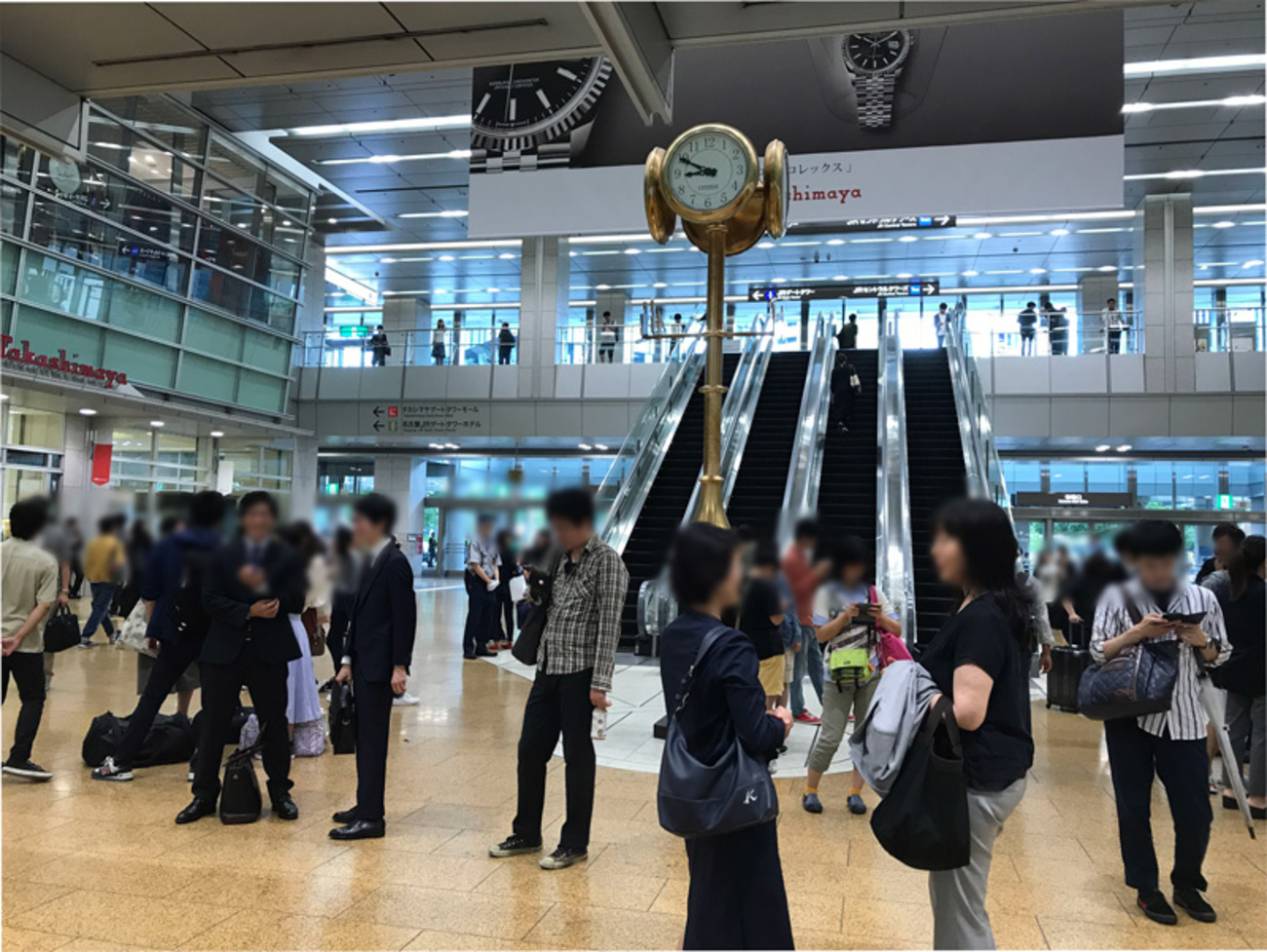 名古屋駅 金時計の場所や行き方ガイド ルート地図付きでら名古屋ダッシュ