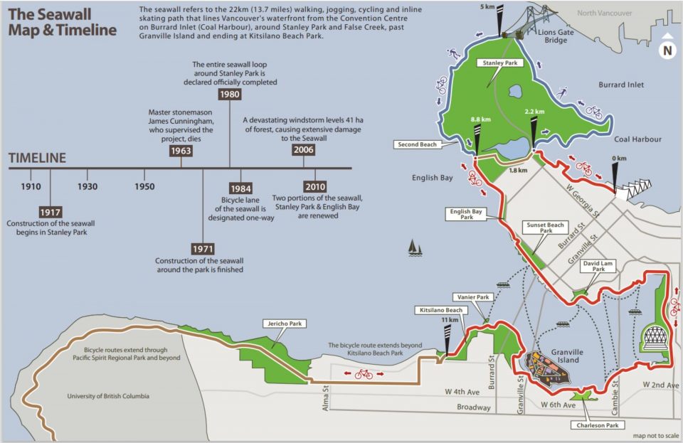 バンクーバー国際空港MAP