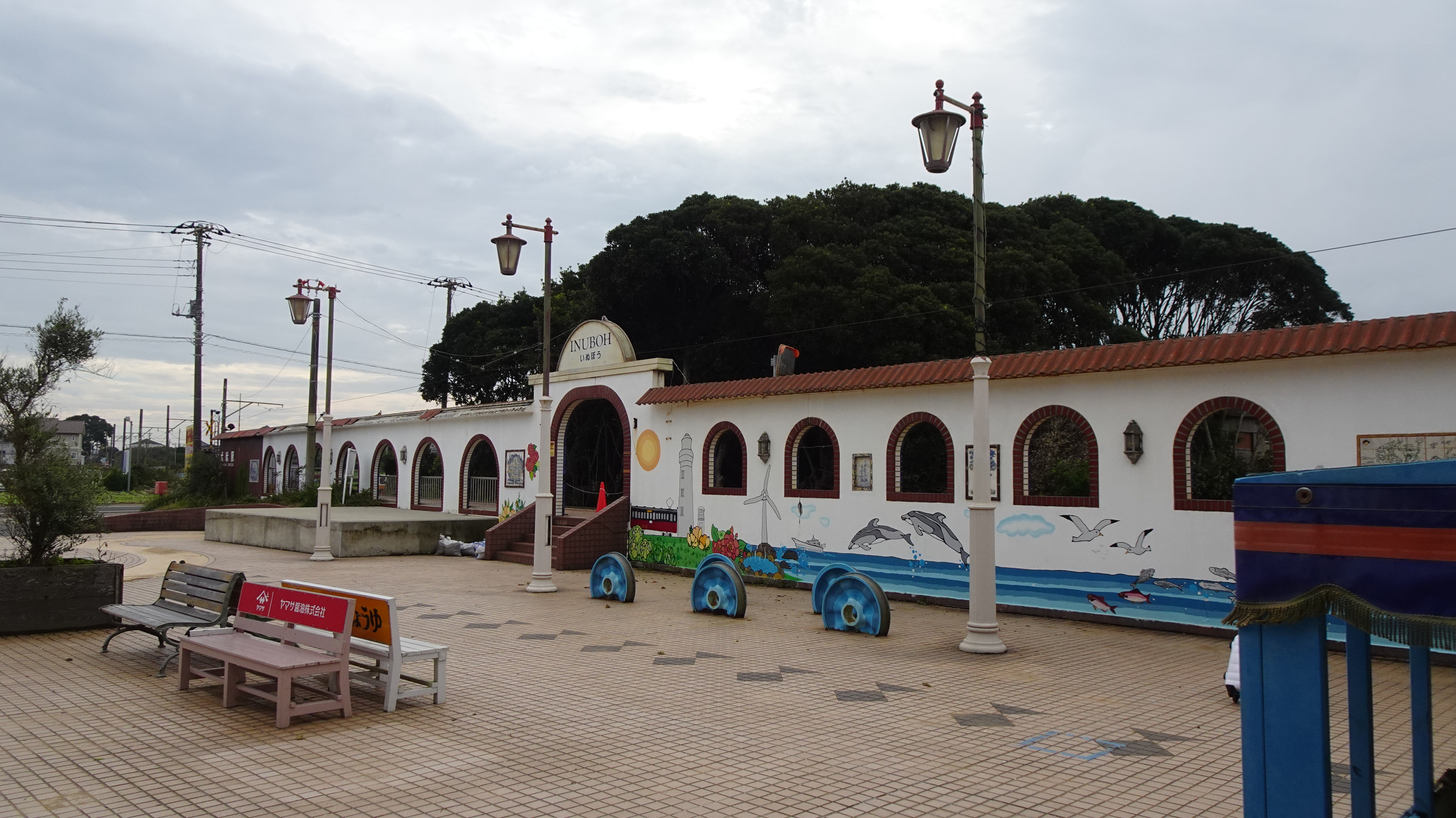 犬吠埼の最寄り駅、銚子電鉄・犬吠駅✨ エキタグアプリでデジタル駅スタンプがもらえます🌸 エキタグは駅舎内の出札口♪銚子電鉄銚子電気鉄道犬吠駅犬吠埼千葉県銚子市銚子電鉄を応援してくださいエキタグ駅スタンプNFC